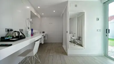 Una cocina o zona de cocina en Seven Hotel & Wellness - Gay Men Only