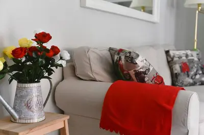 Zona de estar de Casa Apolo