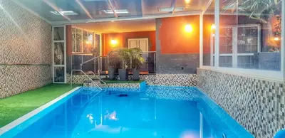 Piscina en o cerca de Casa Roque Aguayro