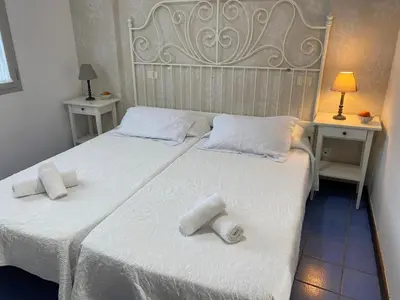 Cama o camas de una habitación en Numancia 1- 4A