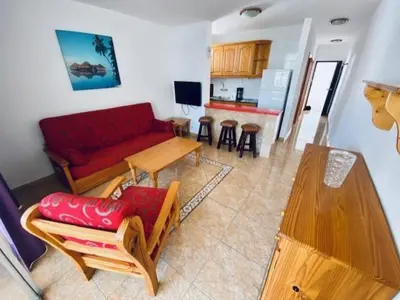 Una cocina o zona de cocina en Apartamentos Sandra