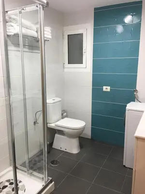 Un baño de Apartamento Primera Línea Playa de Las Canteras