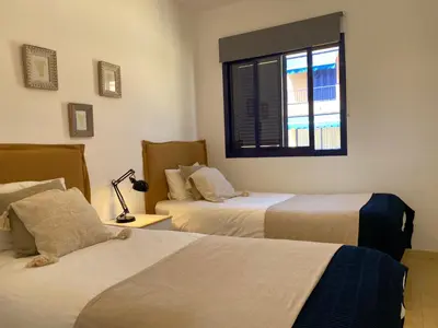 Cama o camas de una habitación en Fantastico Duplex en Meloneras