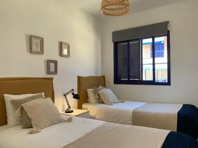 Cama o camas de una habitación en Fantastico Duplex en Meloneras