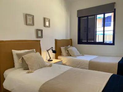 Cama o camas de una habitación en Fantastico Duplex en Meloneras