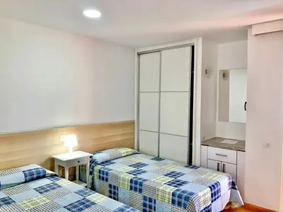 Cama o camas de una habitación en Don Gregorio