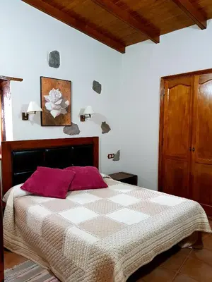 Cama o camas de una habitación en El Rinconcito de Tejeda