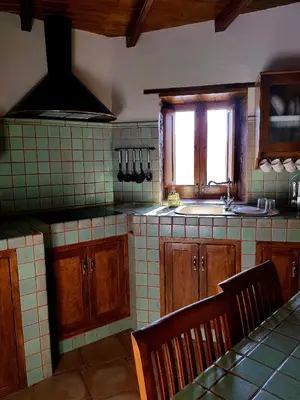 Una cocina o zona de cocina en El Rinconcito de Tejeda