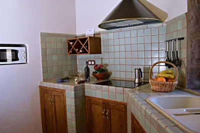 Una cocina o zona de cocina en El Rinconcito de Tejeda