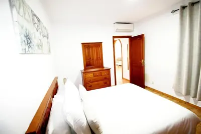 Cama o camas de una habitación en Las Cascadas Puerto de Mogán II