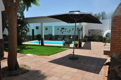 Piscina en o cerca de Bonita casa cálida para el relax con wifi