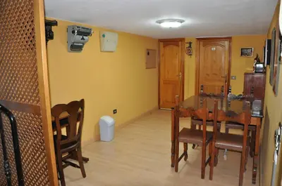 Una cocina o zona de cocina en Bonita casa cálida para el relax con wifi