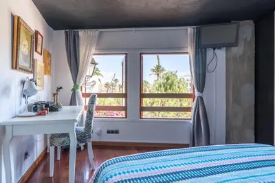 Cama o camas de una habitación en Loft La Fuente
