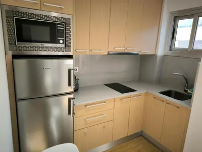 Una cocina o zona de cocina en Relax and Beach