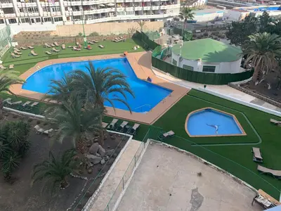 Piscina en o cerca de Apartamento con Vistas al Mar