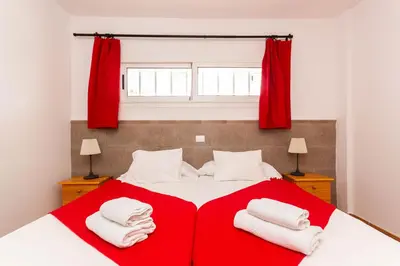 Cama o camas de una habitación en Taidia Friendly Holiday Home