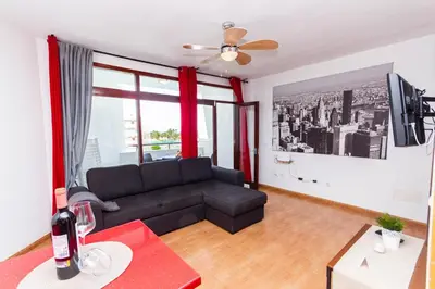 Zona de estar de Taidia Friendly Holiday Home