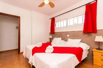 Cama o camas de una habitación en Taidia Friendly Holiday Home