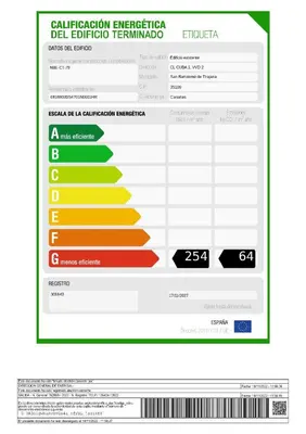 Certificado, premio, señal o documento que está expuesto en TABLERO 202, Céntrico y moderno apto 6 pax cerca de Playa Inglés
