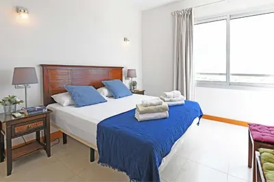 Cama o camas de una habitación en Salobre Vista Golf 1