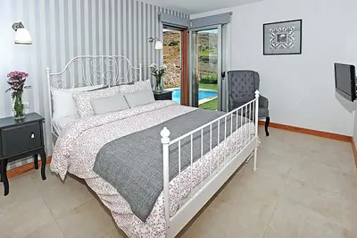Cama o camas de una habitación en Salobre Vista Golf 18