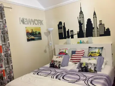 Cama o camas de una habitación en Pozo Izquierdo Global Paradise