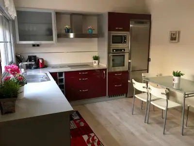 Una cocina o zona de cocina en Pozo Izquierdo Global Paradise
