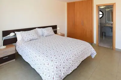 Cama o camas de una habitación en Salobre Las Terrazas 10