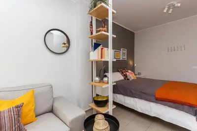 Cama o camas de una habitación en Canteras Little Gem