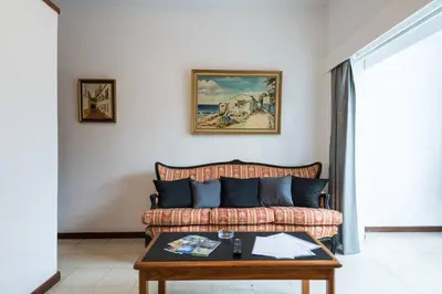 Zona de estar de Loft luminoso y espacioso al lado de Las Canteras