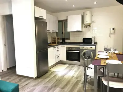 Una cocina o zona de cocina en Voyage Las Canteras Beach & Parking