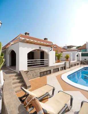 Piscina en o cerca de Villas Las Almenas