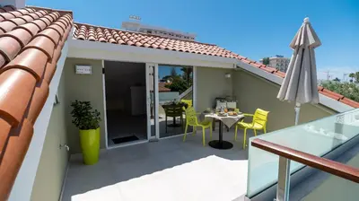 Un balcón o terraza de Villa RG Boutique Hotel - Adults Only