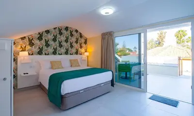Cama o camas de una habitación en Villa RG Boutique Hotel - Adults Only