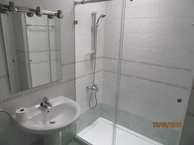 Un baño de Bungalow Los Melocotones