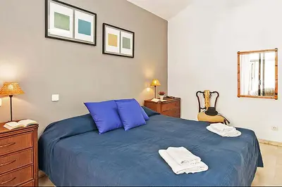 Cama o camas de una habitación en Chalet Isabel