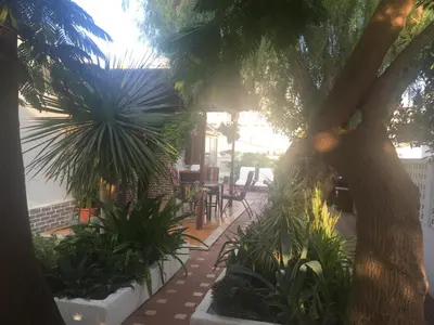 Jardín al aire libre en Heavens Garden House