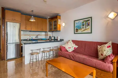 Una cocina o zona de cocina en Cosy Corner Playa del Inglés