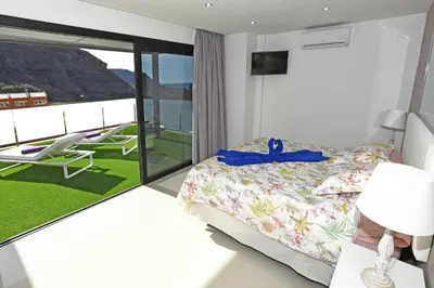 Cama o camas de una habitación en Morro del Guincho 27