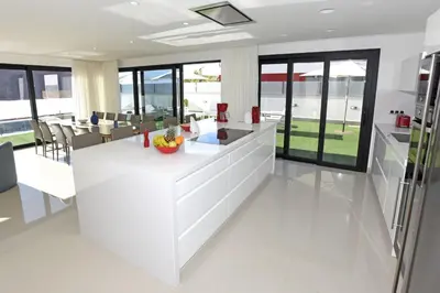 Una cocina o zona de cocina en Morro del Guincho 27