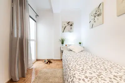 Cama o camas de una habitación en Arinaga Luxury House Beach