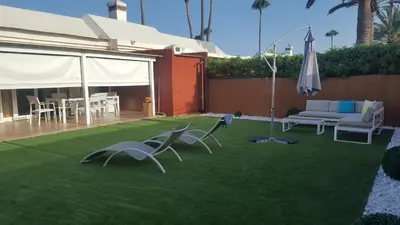 Jardín al aire libre en Vcv Apartamento Star