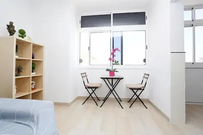 Zona de estar de Masvacation La Rosaleda 3Room,Parking