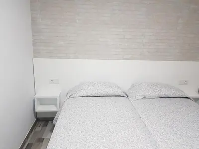 Cama o camas de una habitación en Apartamento muelle