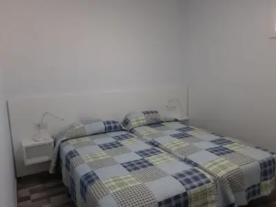 Cama o camas de una habitación en Apartamento muelle