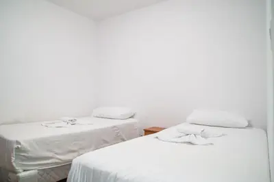 Cama o camas de una habitación en San Juan Beach