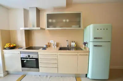Una cocina o zona de cocina en Minimalist Home Canteras Beach