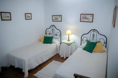 Cama o camas de una habitación en Casa Servando