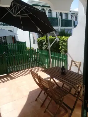 Un balcón o terraza de Bungalow Dunas&Sea Maspalomas