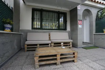 Zona de estar de Masvacation Calle Lanzarote B, 4Room, Terrace